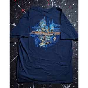 Dragon Ball Z vintage men's distressed Super Saiyan graphic promo tee size XL